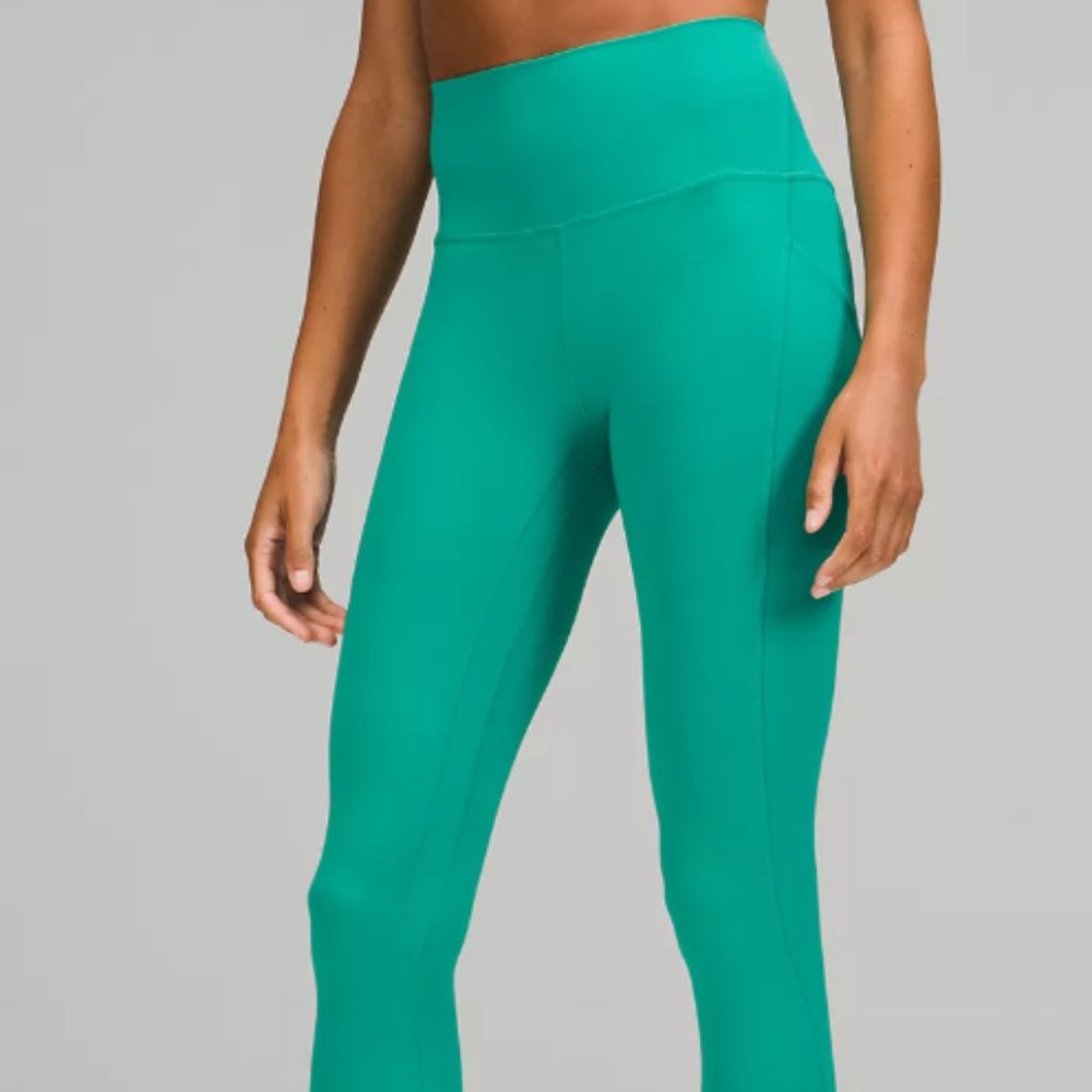 NWT lululemon Align HR Green Legging 25” 12